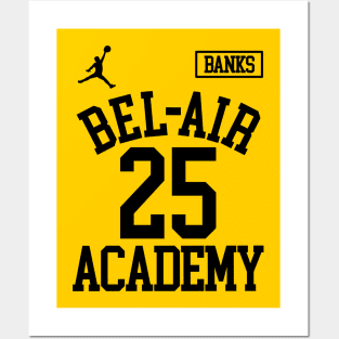 Carlton Banks Bel Air Basketball Jersey Posters and Art